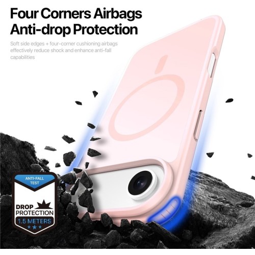 Dėklas Dux Ducis Yind Apple iPhone Air rožinis