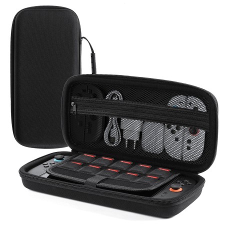 Krepšys Dux Ducis Handheld Storage Bag Nintendo Switch 2 juodas