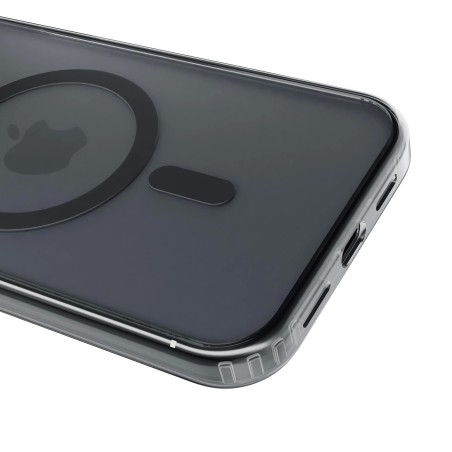 Dėklas 3mk Frosty MagCase Apple iPhone 17 Pro Max juodas