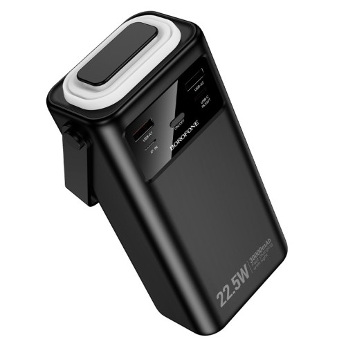 Išorinė baterija Power Bank Borofone BJ65 22.5W 30000mAh juoda