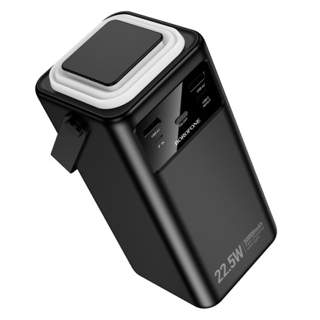 Išorinė baterija Power Bank Borofone BJ65A 22.5W 50000mAh juoda