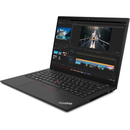 Lenovo ThinkPad T14 Gen 4 (Intel) Touch 14", Intel Core i5-1345U, 16GB, 256GB SSD, Windows, Juodas