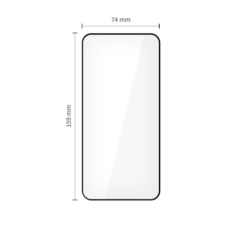 LCD apsauginis stikliukas Tech-Protect Glass Fit+ 2-Pack Xiaomi Redmi 15T/15T Pro juodas