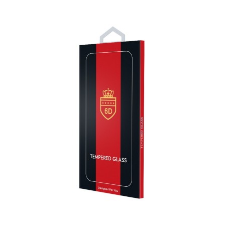 LCD apsauginis stikliukas 6D Xiaomi Redmi 15 4G/Redmi 15 5G juodas