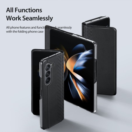 Dėklas Dux Ducis Bril Samsung F966 Z Fold7 mėlynas