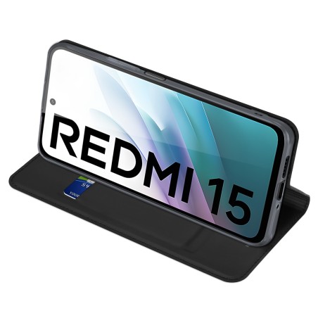 Dėklas Dux Ducis Skin Pro Xiaomi Redmi 15 4G/Redmi 15 5G juodas