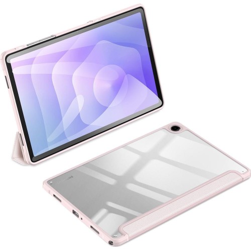 Dėklas Dux Ducis Toby Samsung X210/X215/X216 Tab A9 Plus 11.0/X230/X235/X236 Tab A11 Plus 11.0 rožinis