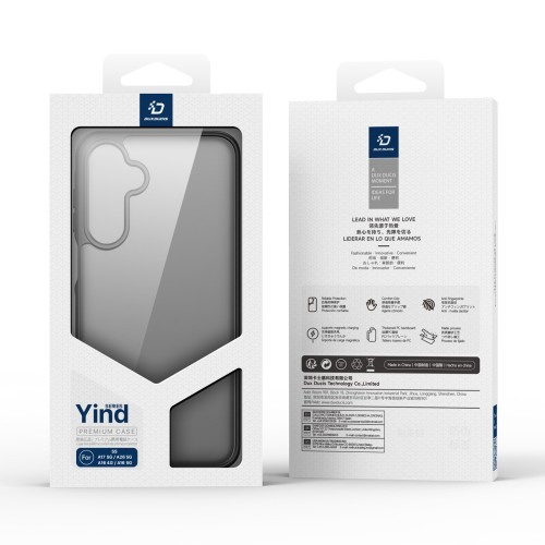 Dėklas Dux Ducis Yind Samsung A175 A17 4G/A176 A17 5G juodas