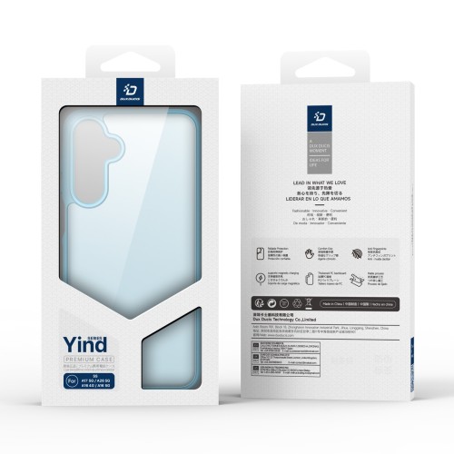 Dėklas Dux Ducis Yind Samsung A175 A17 4G/A176 A17 5G mėlynas