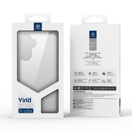 Dėklas Dux Ducis Yind Samsung A175 A17 4G/A176 A17 5G pilkas