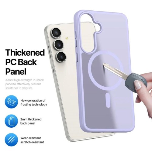 Dėklas Dux Ducis Yind Samsung S731 S25 FE violetinis