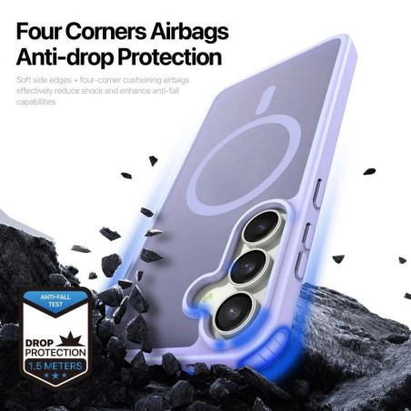 Dėklas Dux Ducis Yind Samsung S731 S25 FE violetinis