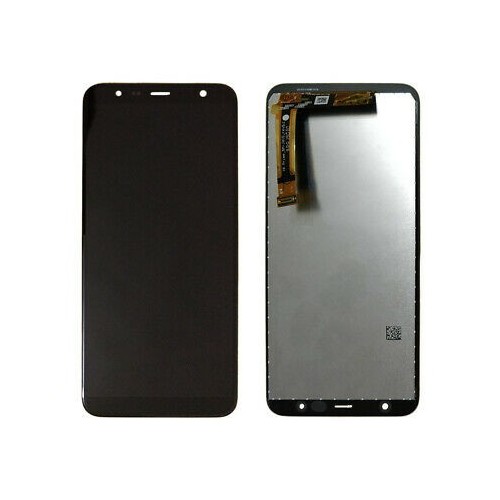 Ekranas Samsung J415 J4 Plus/J610 J6 Plus 2018 su lietimui jautriu stikliuku juodas HQ