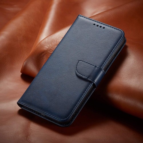 Dėklas Wallet Case Xiaomi Redmi 15 4G/Redmi 15 5G mėlynas