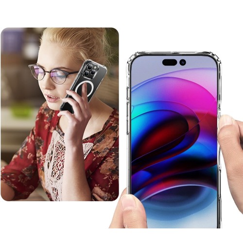 Dėklas Perfectionists Clear Mag Case Apple iPhone 17 Pro skaidrus