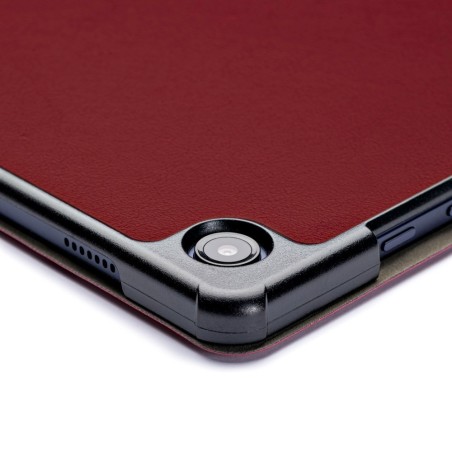 Dėklas Reach Smart Leather Xiaomi Redmi Pad 2 Pro 12.1 tamsiai raudonas