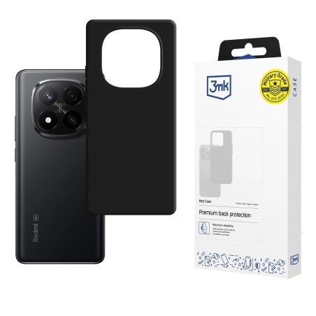 Dėklas 3mk Matt Case Xiaomi Redmi Note 15 Pro 5G juodas
