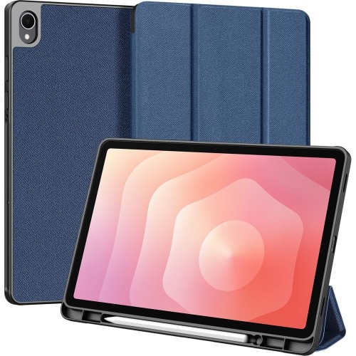 Dėklas Dux Ducis Domo Samsung X730/X730 Tab S11 tamsiai mėlynas