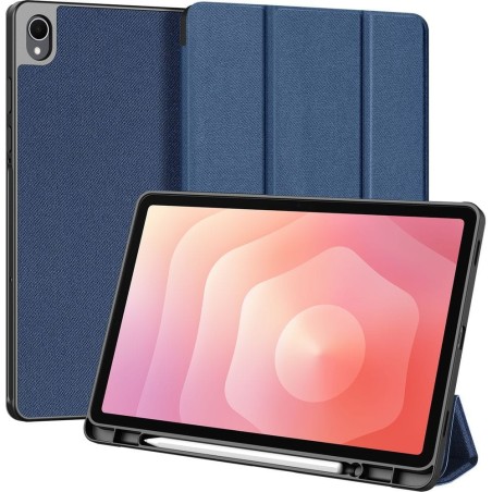 Dėklas Dux Ducis Domo Samsung X730/X730 Tab S11 tamsiai mėlynas