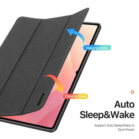 Dėklas Dux Ducis Domo Samsung X930/X936 Tab S11 Ultra juodas