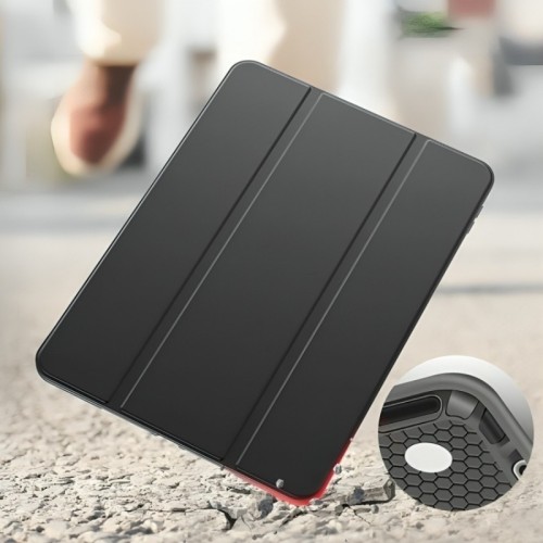Dėklas Smart Soft Samsung X110/X115 Tab A9 8.7/X130/X135 Tab A11 8.7 raudonas