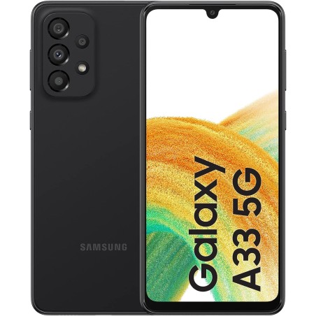 Samsung Galaxy A33 5G 128GB A336B DS, Juodas, Klasė B