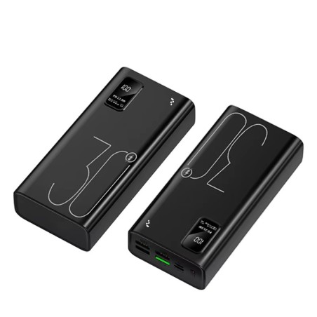Išorinė baterija Power Bank Reach RR-H34B 22.5W 30000mAh juoda