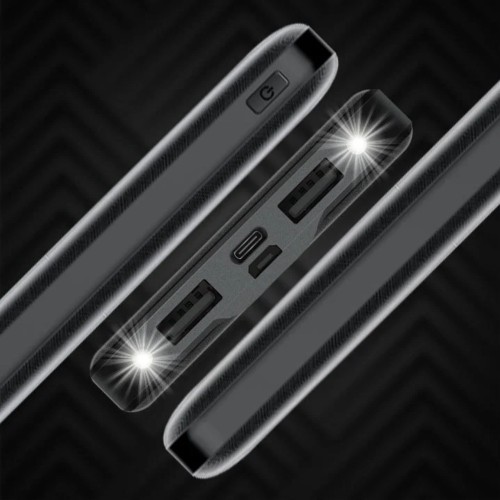 Išorinė baterija Power Bank Reach RR-JP12 10W 20000mAh juoda