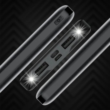 Išorinė baterija Power Bank Reach RR-JP12 10W 20000mAh juoda