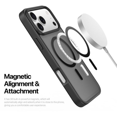 Dėklas Dux Ducis Yind Apple iPhone 17 Pro juodas