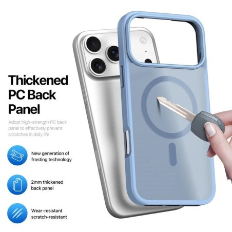 Dėklas Dux Ducis Yind Apple iPhone 17 Pro mėlynas
