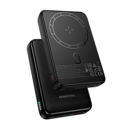 Išorinė baterija Power Bank Borofone BJ82A PD20W 10000mAh juoda