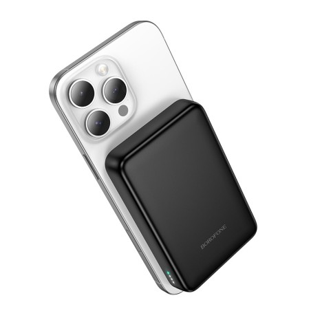 Išorinė baterija Power Bank Borofone BJ82A PD20W 10000mAh juoda