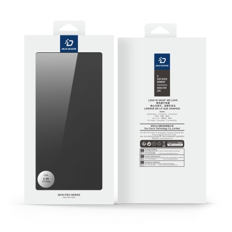 Dėklas Dux Ducis Skin Pro Xiaomi 17 Pro juodas
