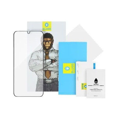 LCD apsauginis stikliukas 5D Mr. Monkey Glass (Strong Lite) Samsung S947 S26 Plus juodas