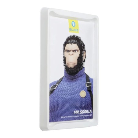 LCD apsauginis stikliukas 5D Mr. Monkey Glass (Strong Lite) Samsung S948 S26 Ultra juodas