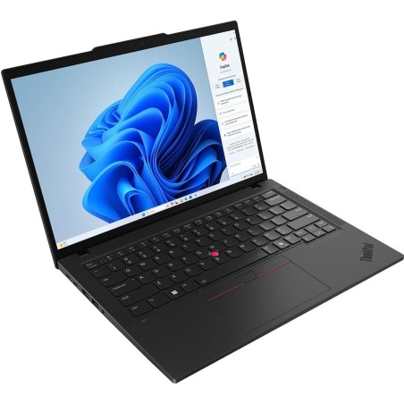 Lenovo ThinkPad T14 Gen 5 (Intel) 14", Core Ultra 5 135U, 16GB, 256GB SSD, Windows, Juodas