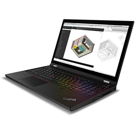 Lenovo ThinkPad P15 Gen 1 15.6", Intel Core i7-10875H, 32GB, 512GB SSD, Windows, Juodas