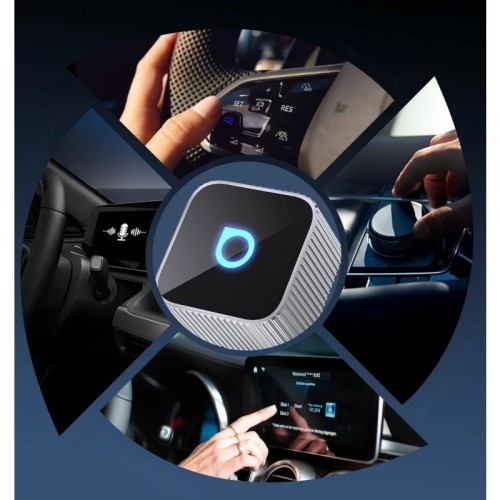 Belaidis CarPlay/Android Auto adapteris Ottocast Mini Cube juodas