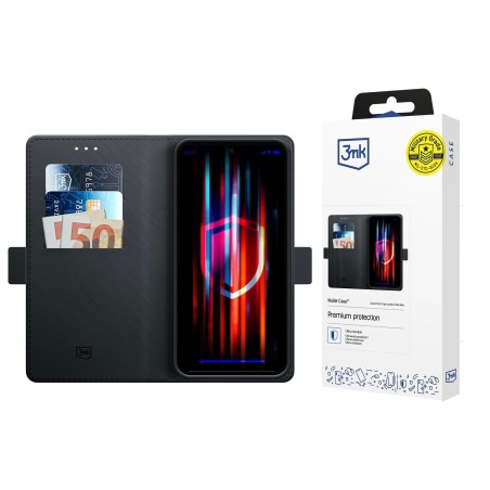 Dėklas 3mk Wallet Case Samsung G556 Xcover7 juodas