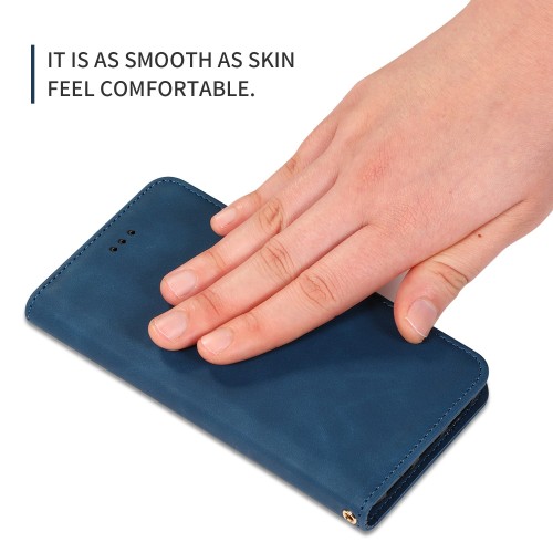 Dėklas Business Style Samsung A576 A57 5G tamsiai mėlynas