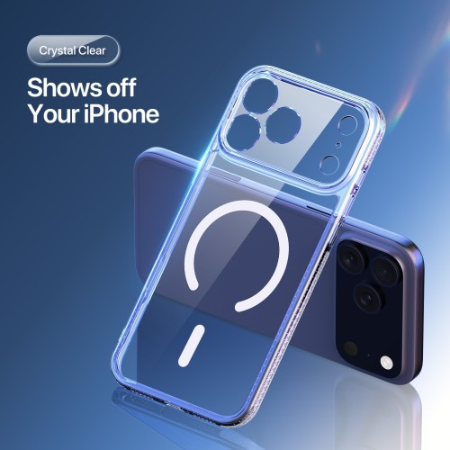 Dėklas Dux Ducis Clin Magsafe Apple iPhone 17 Pro skaidrus