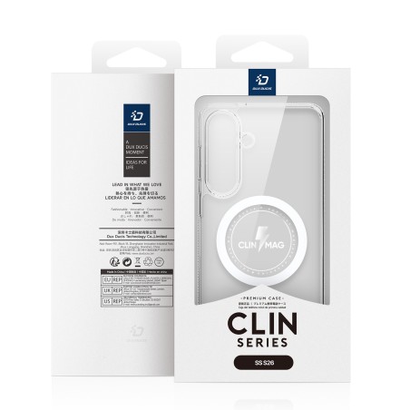 Dėklas Dux Ducis Clin Magsafe Samsung S947 S26 Plus skaidrus