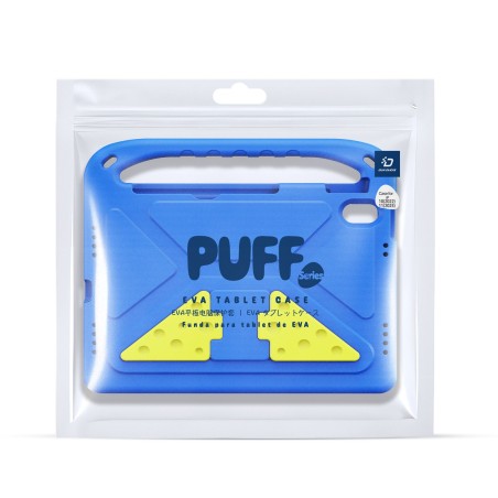 Dėklas Dux Ducis Puff Apple iPad 10.9 2022/iPad 11 2025 mėlynas