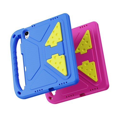 Dėklas Dux Ducis Puff Apple iPad 10.9 2022/iPad 11 2025 rožinis