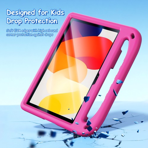 Dėklas Dux Ducis Puff Xiaomi Redmi Pad SE 11.0 rožinis