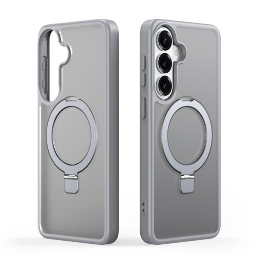 Dėklas Dux Ducis Yind Magnetic Stand Samsung S942 S26 pilkas