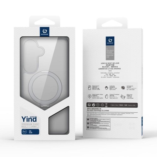 Dėklas Dux Ducis Yind Magnetic Stand Samsung S942 S26 pilkas