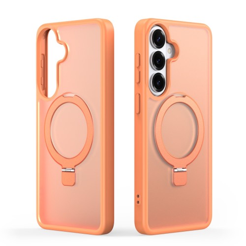 Dėklas Dux Ducis Yind Magnetic Stand Samsung S947 S26 Plus oranžinis