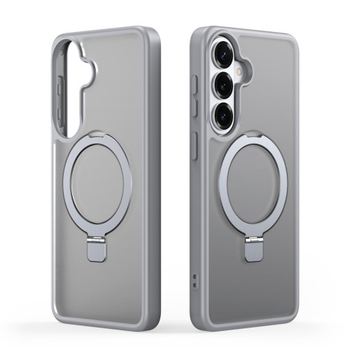 Dėklas Dux Ducis Yind Magnetic Stand Samsung S947 S26 Plus pilkas